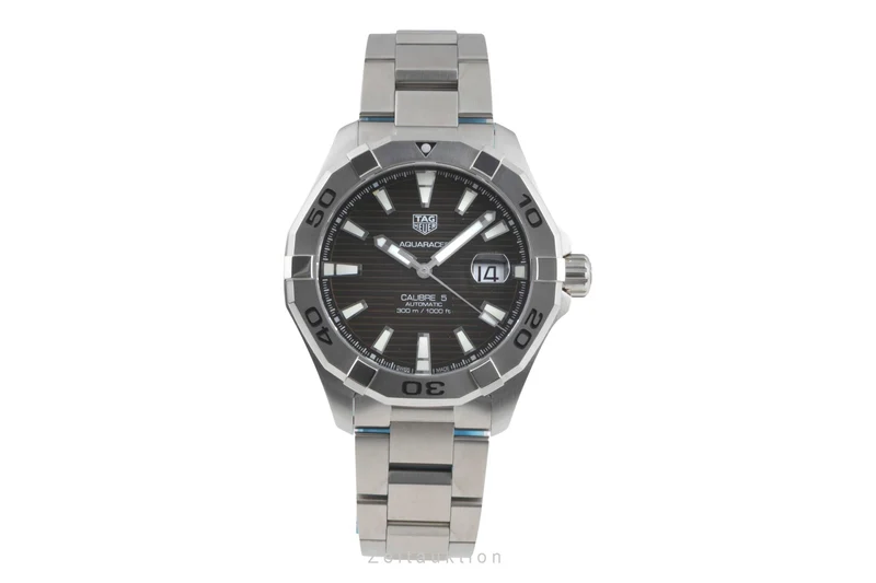 Tag Heuer Aquaracer steel automatic men's watch WAY2018.BA0972 [2602084]