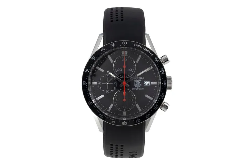 Tag Heuer Carrera chronograph steel automatic men's watch CV2014.FT6014 [2601886]