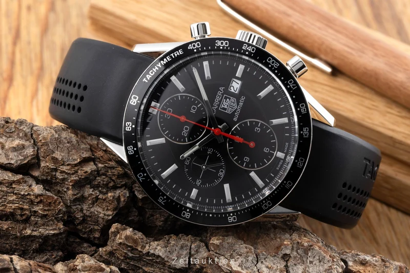 Tag Heuer Carrera chronograph steel automatic men's watch CV2014.FT6014 [2601886]