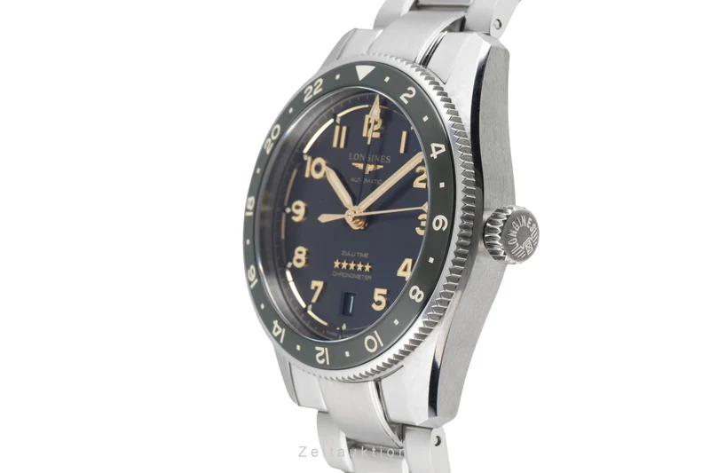Longines Spirit steel automatic men's watch L3.802.4.63.6 LP: 3450EUR [2601822]