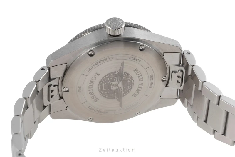 Longines Spirit steel automatic men's watch L3.802.4.63.6 LP: 3450EUR [2601822]