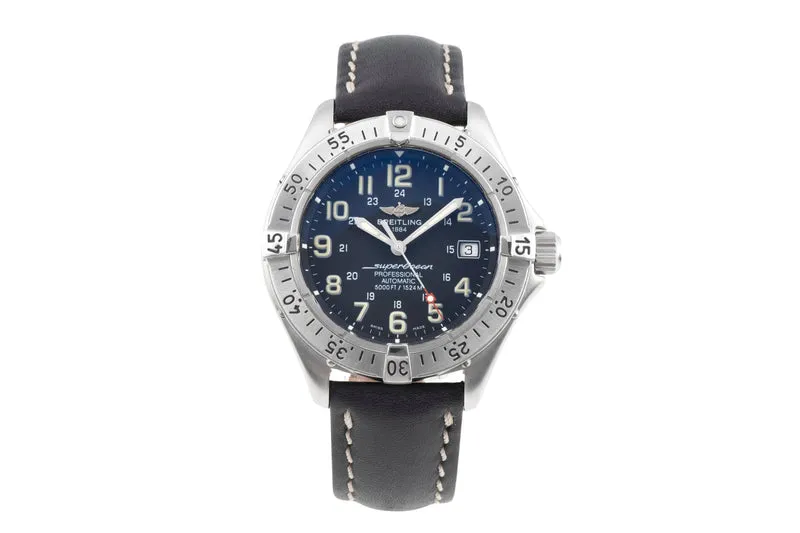 Breitling Superocean steel automatic men's watch A17345 [2601769]