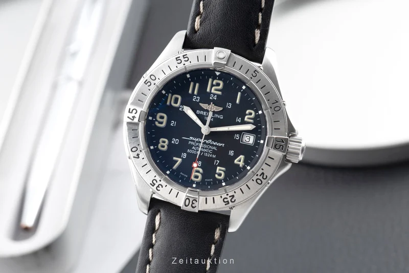 Breitling Superocean steel automatic men's watch A17345 [2601769]