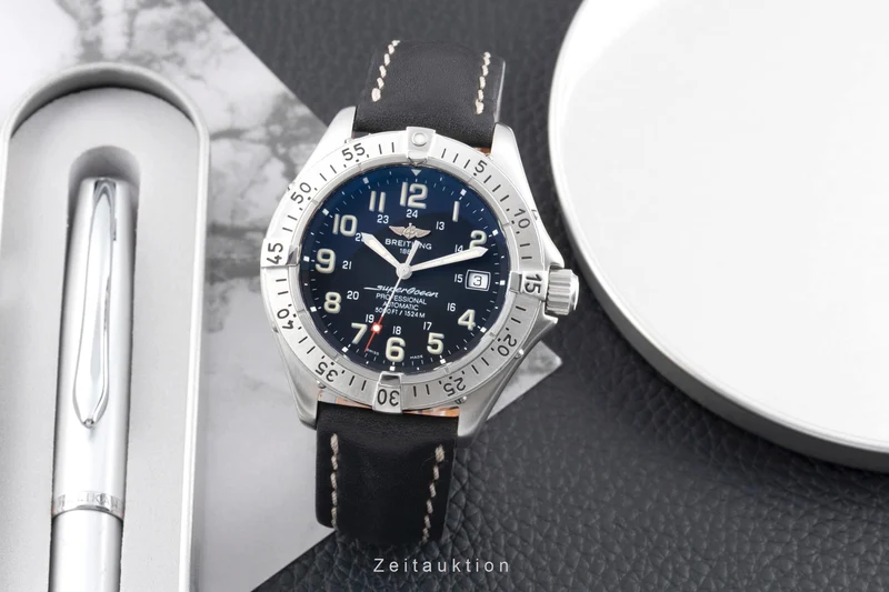 Breitling Superocean steel automatic men's watch A17345 [2601769]