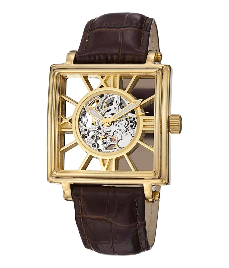 Stührling Winchester Square 295 Automatic 37mm Skeleton