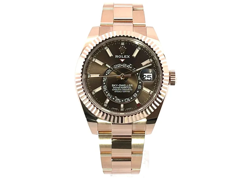 Rolex Sky-Dweller 326935 Everose-Gold Chocolate