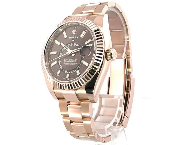 Rolex Sky-Dweller 326935 Everose-Gold Chocolate