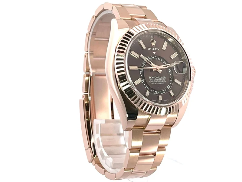 Rolex Sky-Dweller 326935 Everose-Gold Chocolate