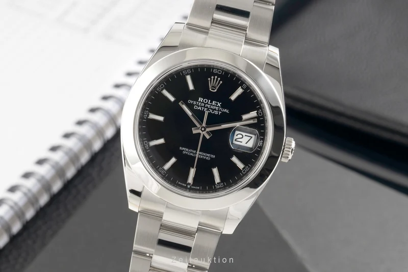 Rolex Datejust steel automatic men's watch 126300 [2602203]