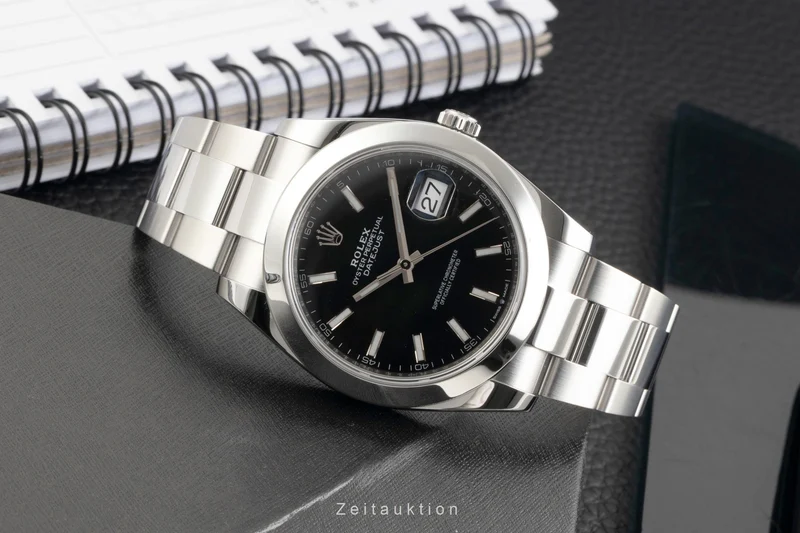 Rolex Datejust steel automatic men's watch 126300 [2602203]