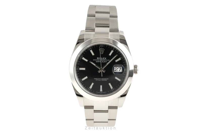 Rolex Datejust steel automatic men's watch 126300 [2602203]