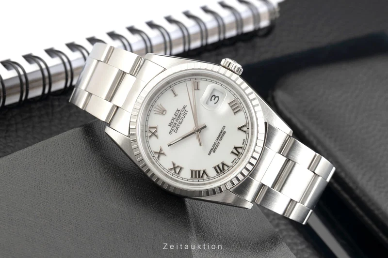 Rolex Datejust steel automatic men's watch 16220 [2602224]
