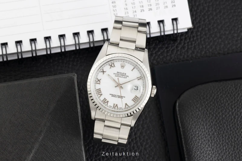 Rolex Datejust steel automatic men's watch 16220 [2602224]