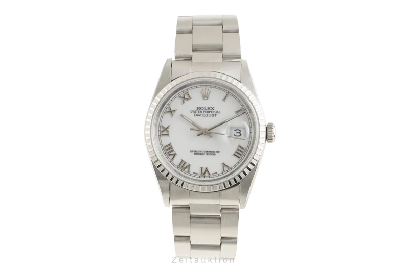 Rolex Datejust steel automatic men's watch 16220 [2602224]