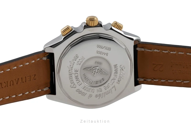 Breitling Crosswind chronograph steel / gold automatic men's watch B44356 Limited [2503534]