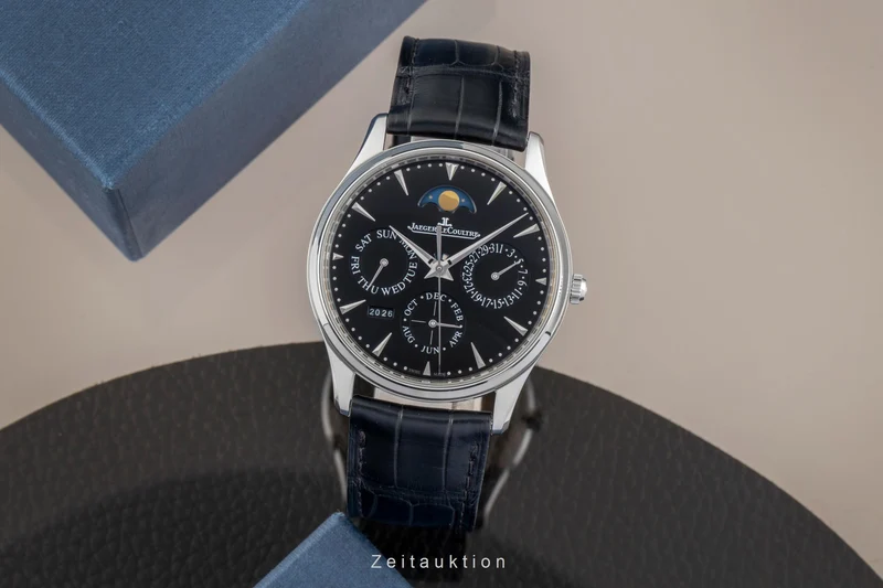 Jaeger LeCoultre Master Ultra Thin steel automatic men's watch Q1308470, 176.8.21.S [2601993]