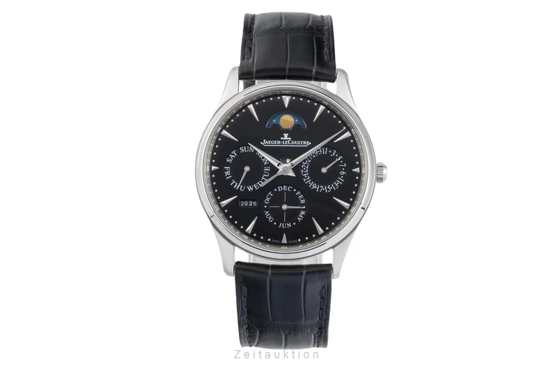 Jaeger LeCoultre Master Ultra Thin steel automatic men's watch Q1308470, 176.8.21.S [2601993]