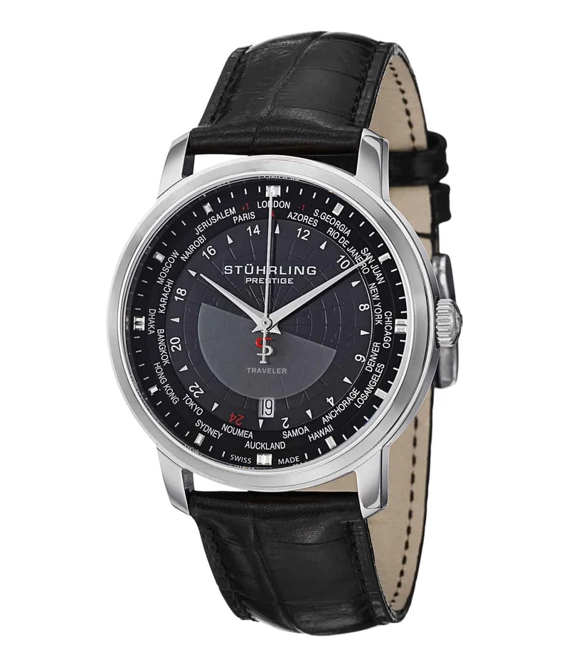 Stührling Swiss Traveler 383 Quartz 42mm