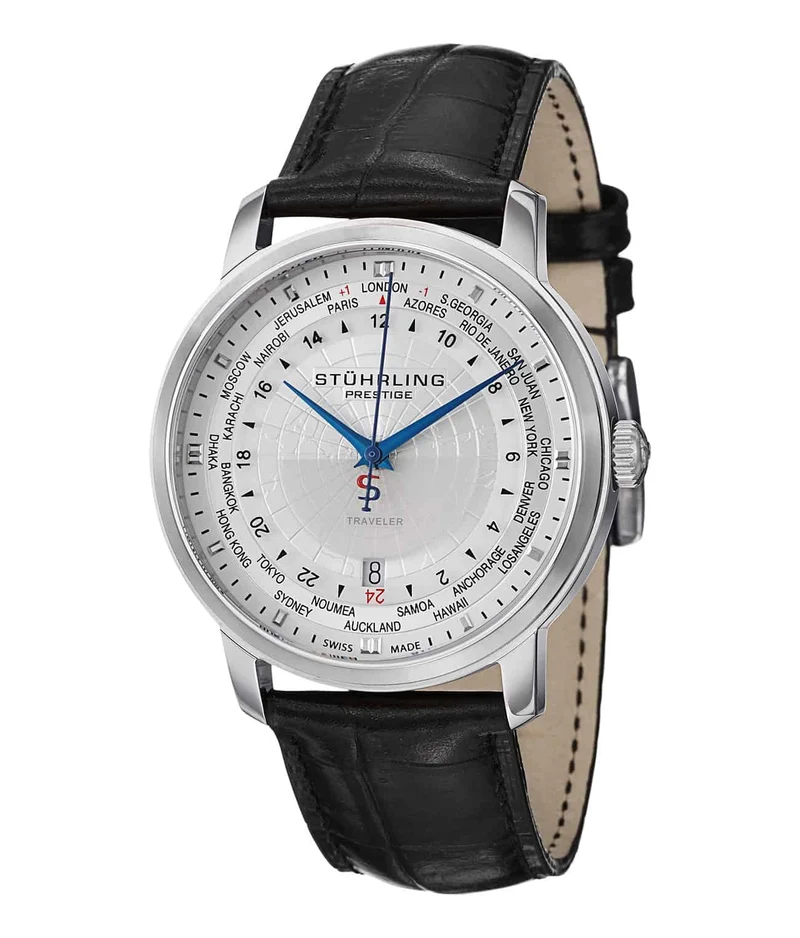 Stührling Swiss Traveler 383 Quartz 42mm