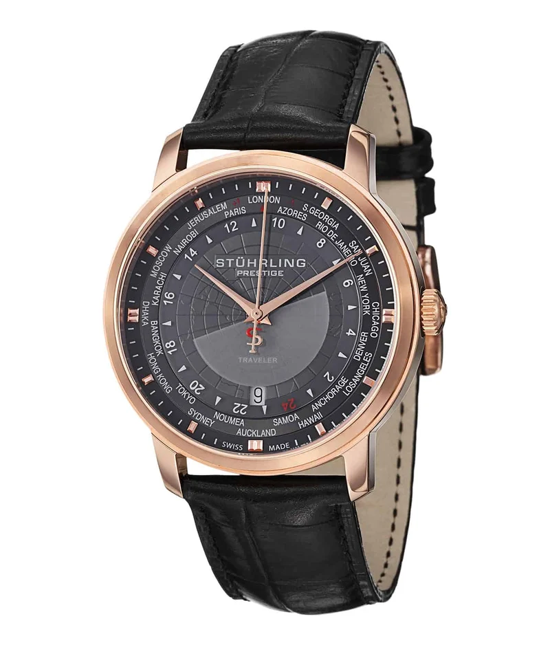 Stührling Swiss Traveler 383 Quartz 42mm
