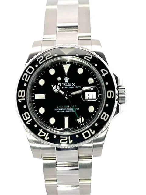 Rolex GMT-Master II Edelstahl 116710LN