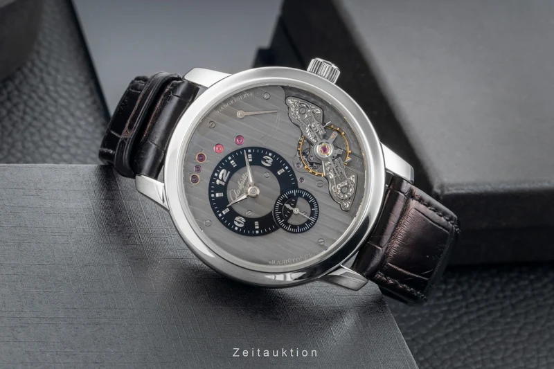 Glashütte PanoMaticInverse steel manual winding men's watch 1-66-06-04-22-62 [2601710]
