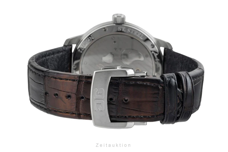 Glashütte PanoMaticInverse steel manual winding men's watch 1-66-06-04-22-62 [2601710]