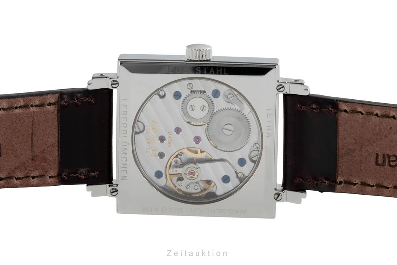 Nomos Tetra steel manual winding unisex NOMOS Tetra² Leberblümchen [2601928]
