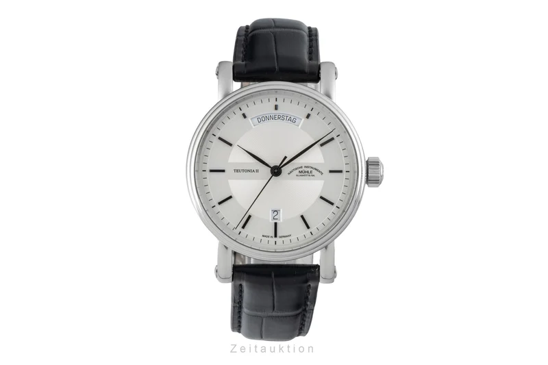 Mühle Teutonia II steel automatic men's watch M1-33-65LB LP: 2400EUR [2601854]