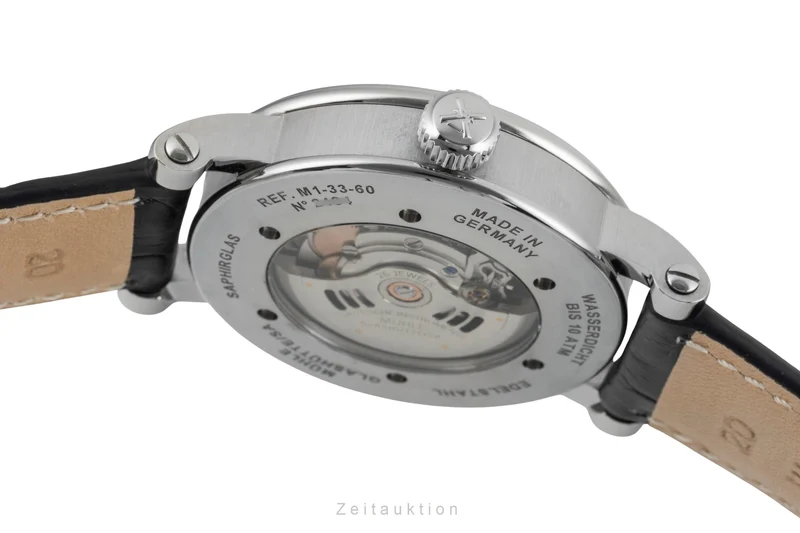 Mühle Teutonia II steel automatic men's watch M1-33-65LB LP: 2400EUR [2601854]