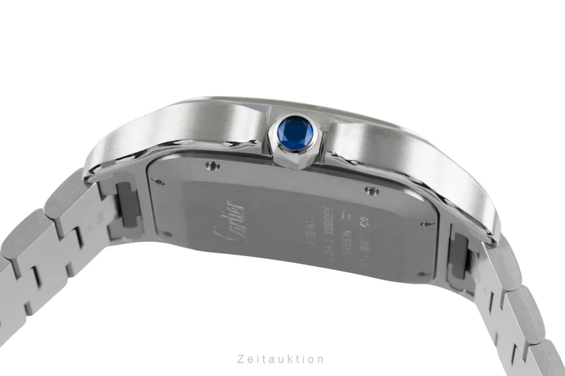 Cartier Santos steel automatic men's watch WSSA0018 LP: 8850EUR [2601942]