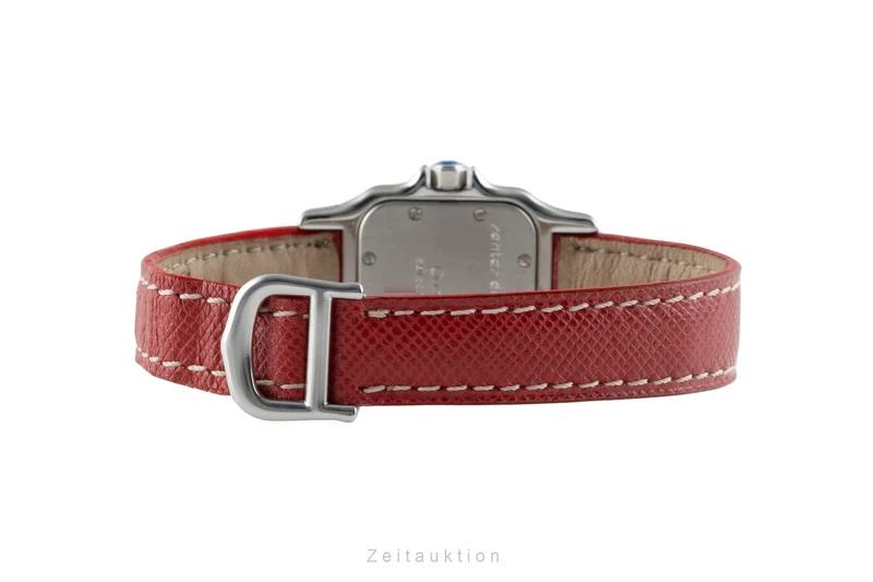 Cartier Santos steel / gold quartz women's watch W200124D [2601844]
