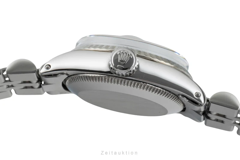 Rolex Date steel / white gold automatic women's watch 6517 Vintage [2601394]