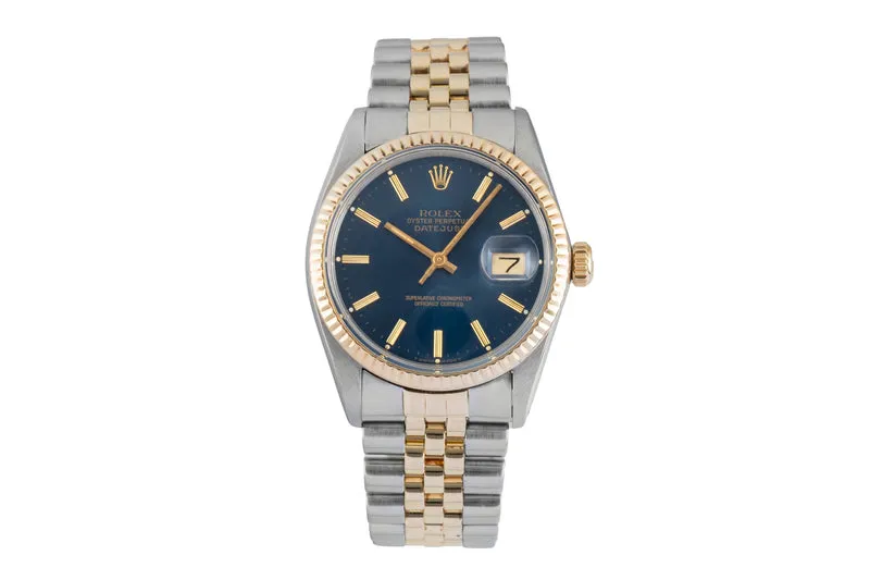 Rolex Datejust steel / gold automatic men's watch 16013 Vintage [2601687]