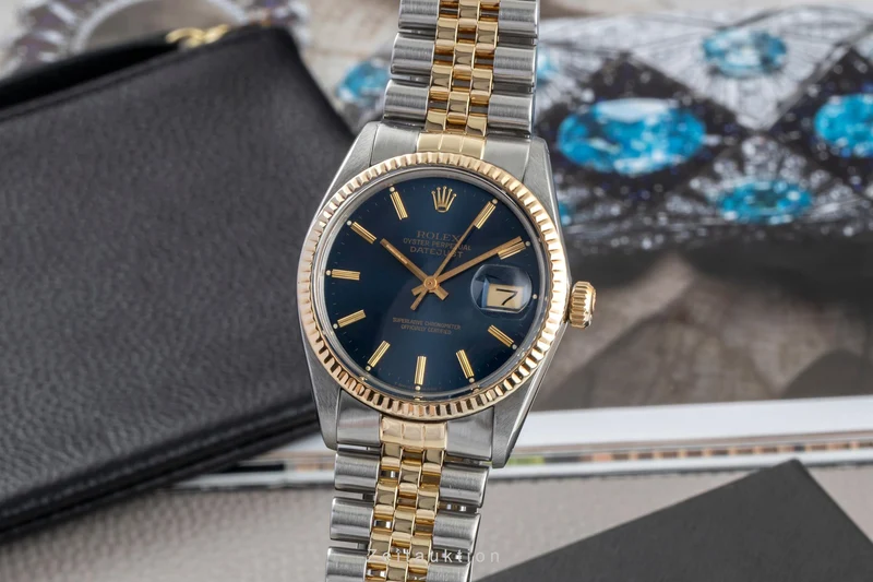 Rolex Datejust steel / gold automatic men's watch 16013 Vintage [2601687]