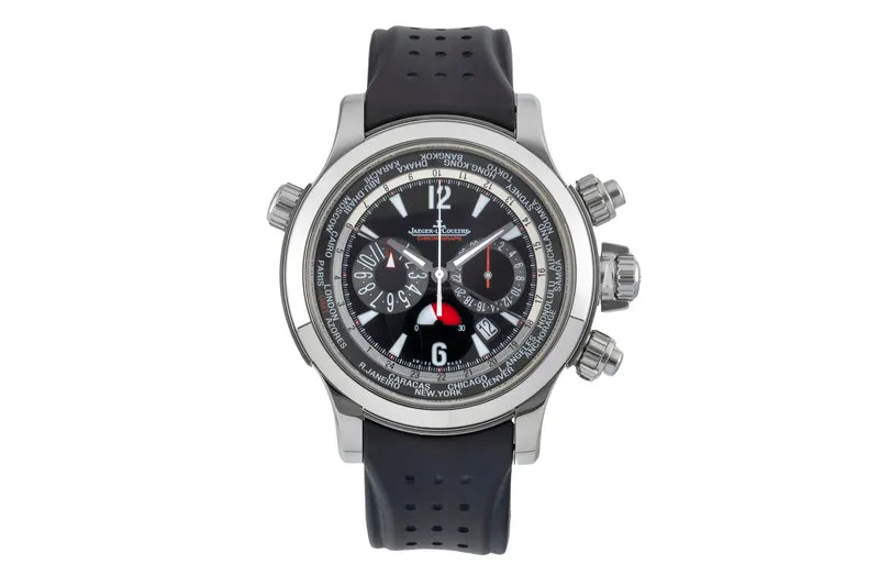 Jaeger LeCoultre Master Chronograph chronograph steel / titanium automatic men's watch Q1768470 [2601708]