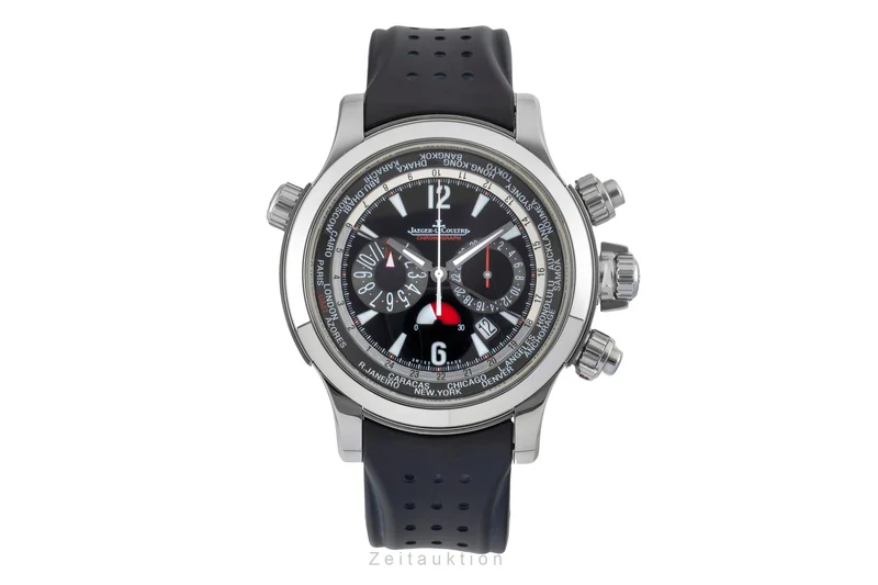 Jaeger LeCoultre Master Chronograph chronograph steel / titanium automatic men's watch Q1768470 [2601708]