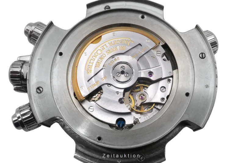Jaeger LeCoultre Master Chronograph chronograph steel / titanium automatic men's watch Q1768470 [2601708]