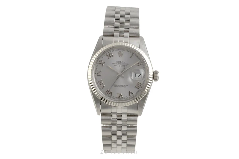 Rolex Datejust steel / white gold automatic men's watch 16014 Vintage [2601931]