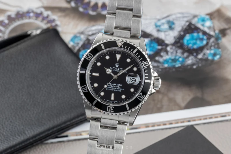 Rolex Submariner steel automatic men's watch 16610 [2601937]
