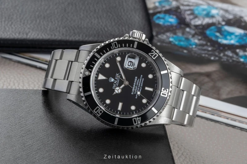 Rolex Submariner steel automatic men's watch 16610 [2601937]