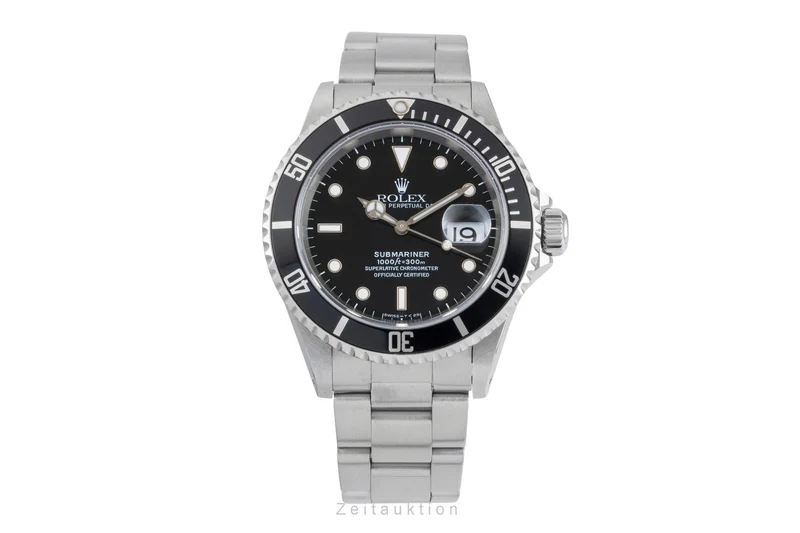 Rolex Submariner steel automatic men's watch 16610 [2601937]
