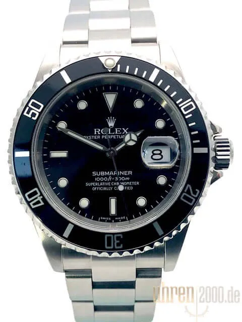 Rolex Submariner Date 16610 aus 2004 LC100