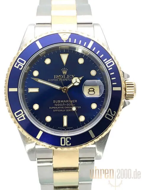 Rolex Submariner Date 16613 aus 2003 Y-Serie LC100