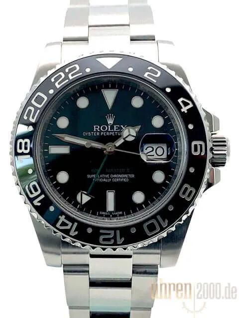 Rolex GMT-Master II Edelstahl 116710LN aus 2012 LC100
