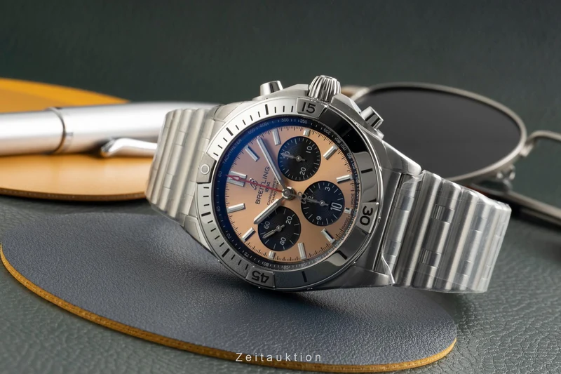 Breitling Chronomat chronograph steel automatic men's watch AB0134 LP: 9200EUR [2602119]