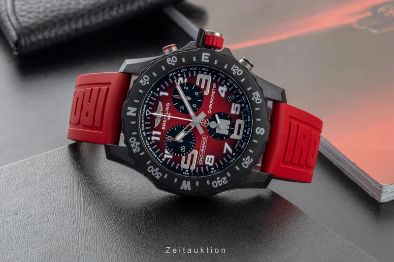 Breitling Endurance Pro chronograph breitlight quartz men's watch X823109A1K1S1 LP: 3800EUR [2602190]