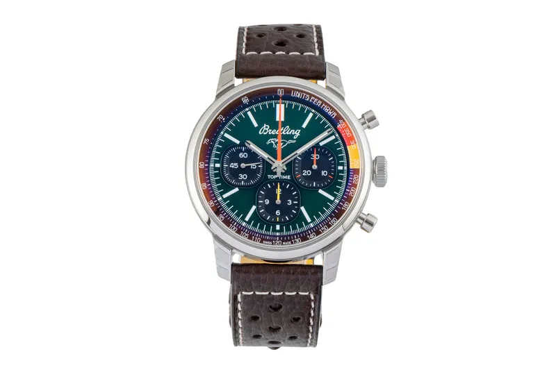Breitling Top Time chronograph steel automatic men's watch AB01762A1L1X1 LP: 7250EUR [2602198]