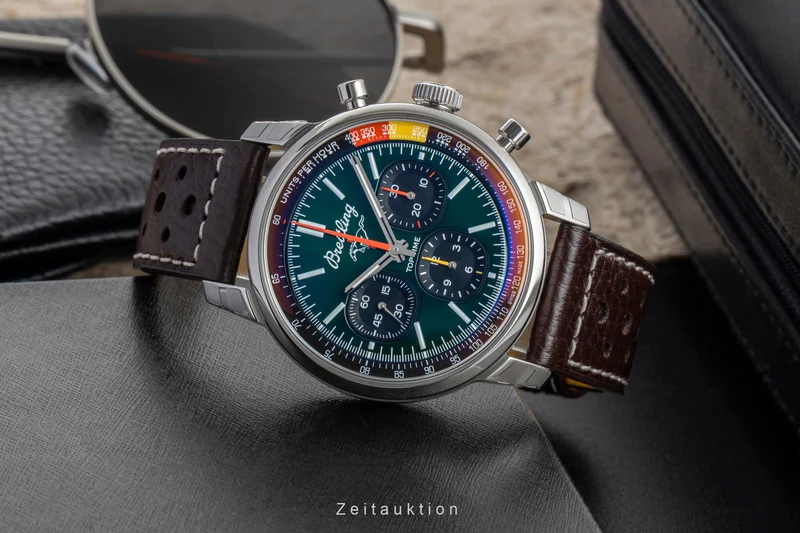 Breitling Top Time chronograph steel automatic men's watch AB01762A1L1X1 LP: 7250EUR [2602198]