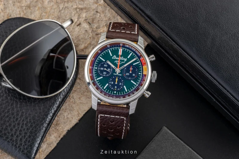 Breitling Top Time chronograph steel automatic men's watch AB01762A1L1X1 LP: 7250EUR [2602198]